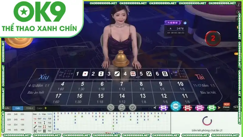 Giao diện Casino OK9 bắt mắt, thu hút người chơi Giao diện Casino OK9 bắt mắt, thu hút người chơi