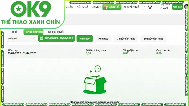 Cược thủ hãy thường xuyên theo dõi lịch sử giao dịch Cược thủ hãy thường xuyên theo dõi lịch sử giao dịch